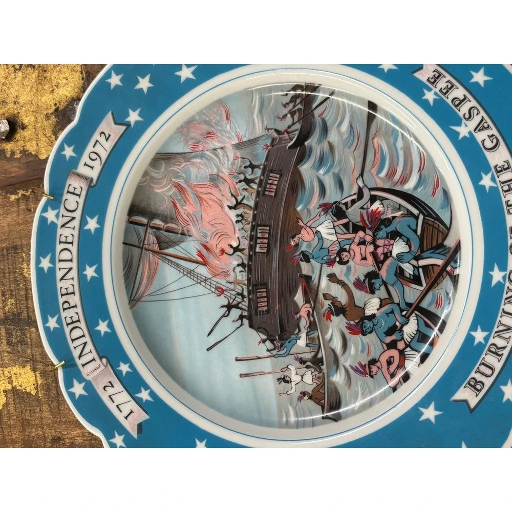 Haviland Limoges Bicentennial plate depicting 